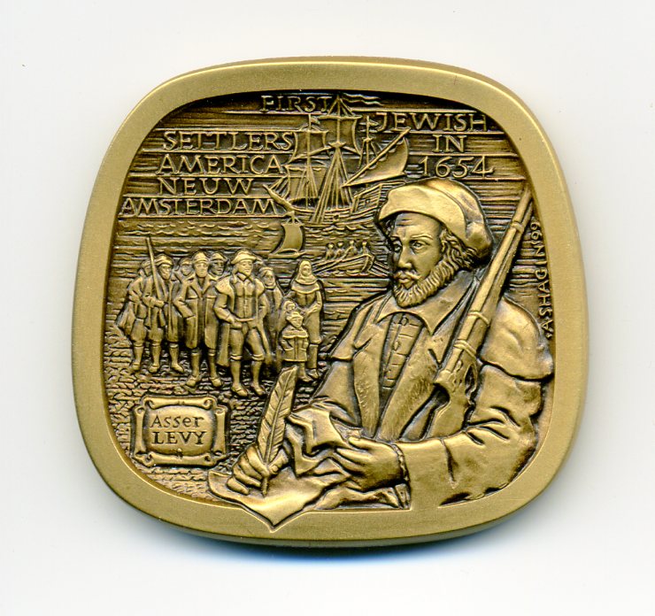   First Jewish Settlers  Medal 