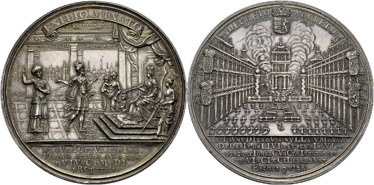  Repeal of Edict Expelling Jews from Prague Medal  