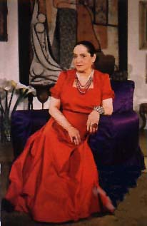Portrait 
                  of Helena Rubenstein by Graham Sutherland (1959)