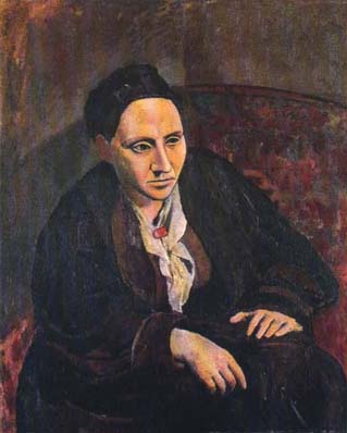 Portrait of Gertrude Stein by Picasso